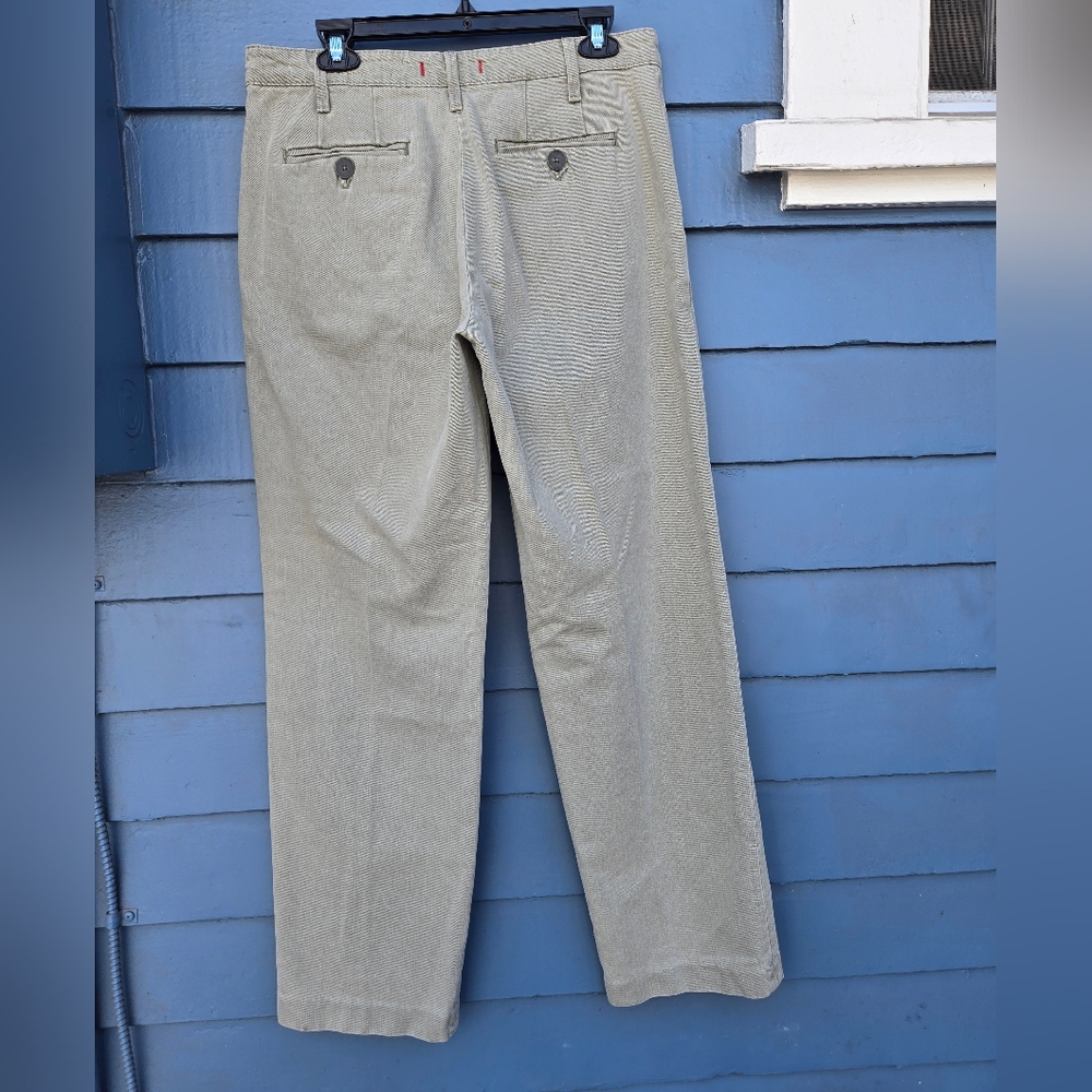 Zara Straight Jeans Men's Colod Khaki Size L - Picture 2 of 15